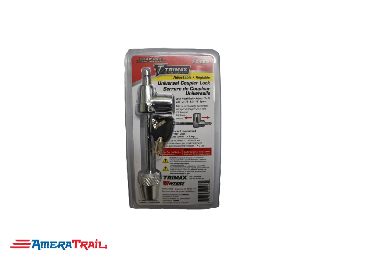 Trimax Universal Coupler Lock 1