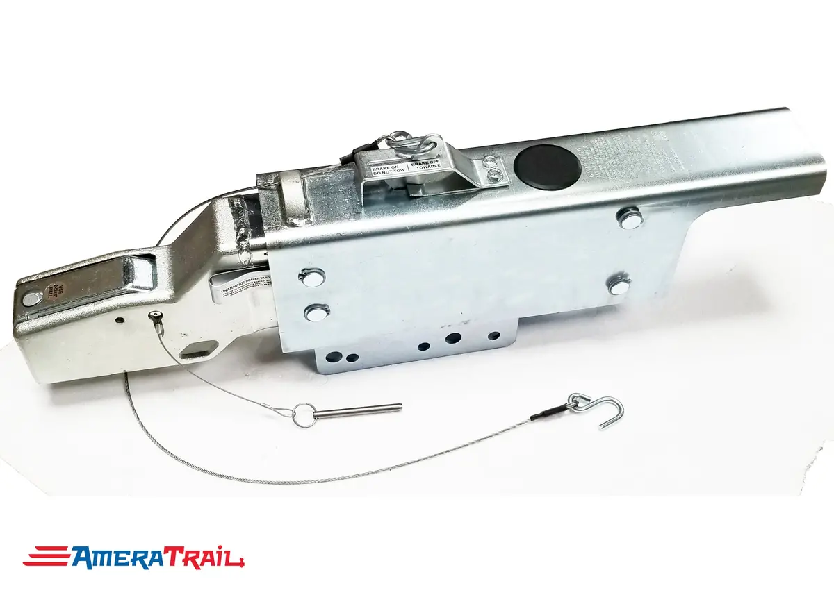 16,000 Lb. Surge Brake Actuator 2 5/16" For Tandem / Triple Axel W/ Disc Brake, Custom Extended Housing - Ameratrail Original Equipment 1