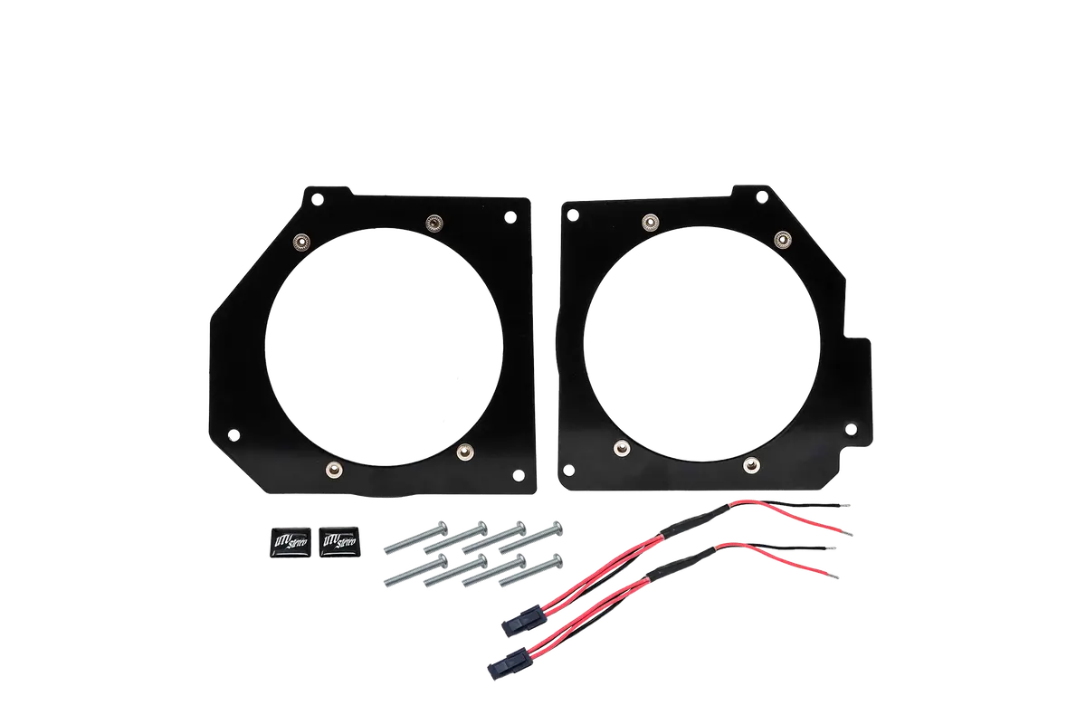 Polaris Xpedition 6.5" Front Speaker Adapters | Utvs-Xpd-Fsa 1