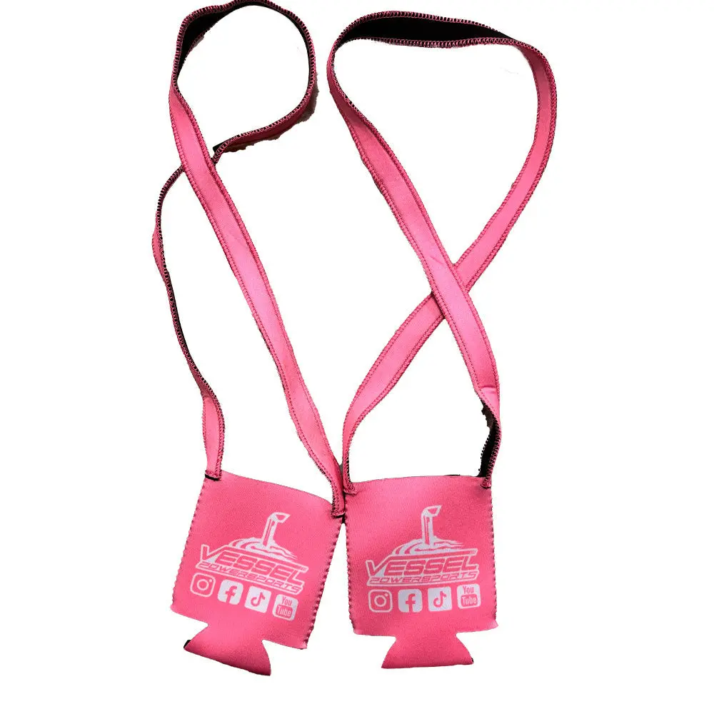 Pink Vps Hands Free Necklace Coozie 1