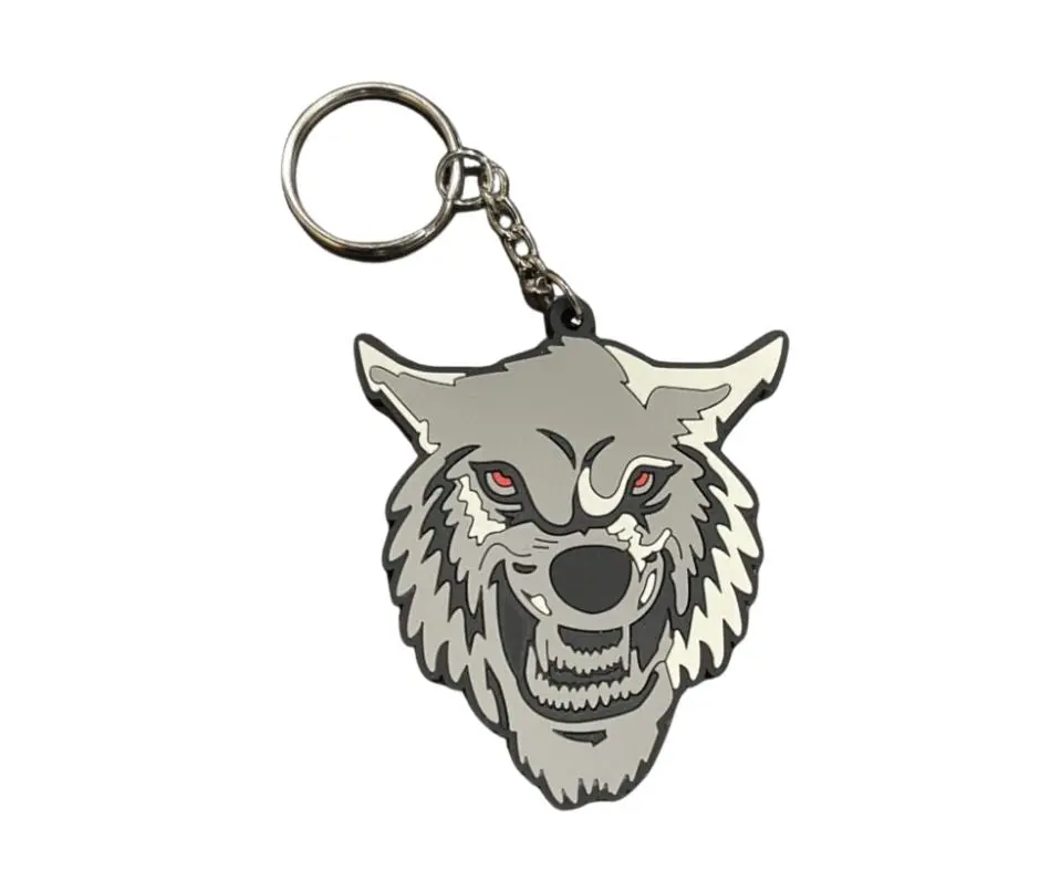 Wolfhead Keychain 1