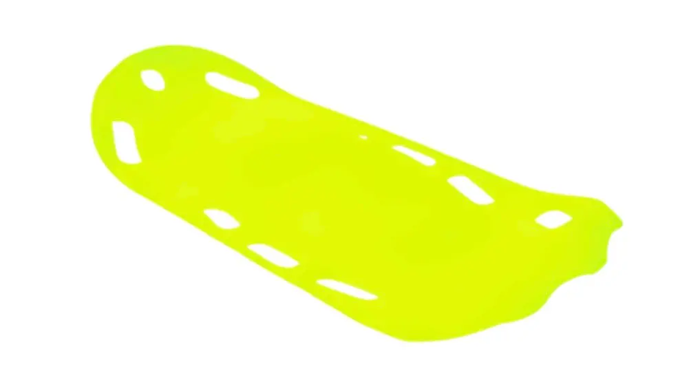Fluorescent Green Safe Sled 1