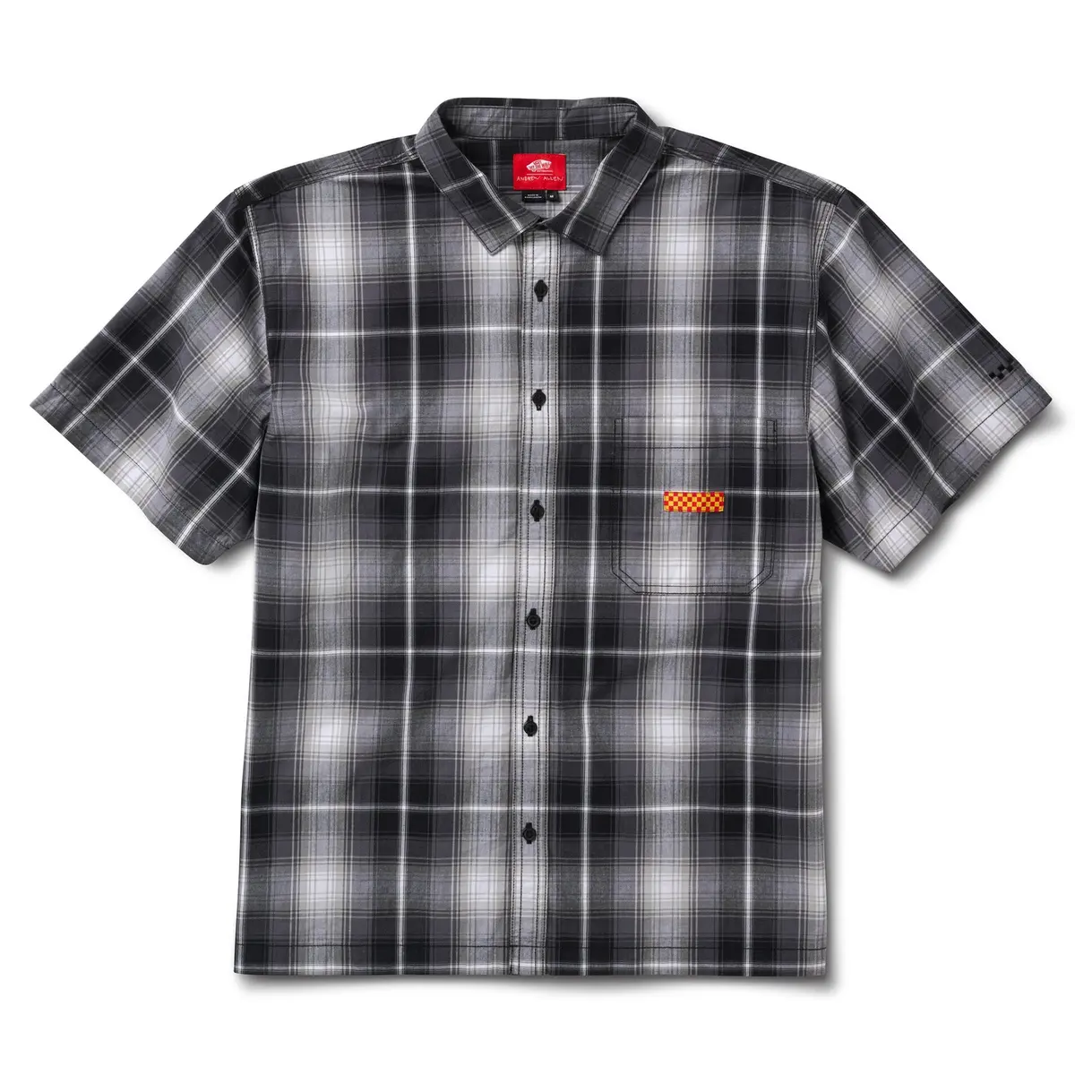 Vans Andrew Allen Vcu Ss Button Up Black 1