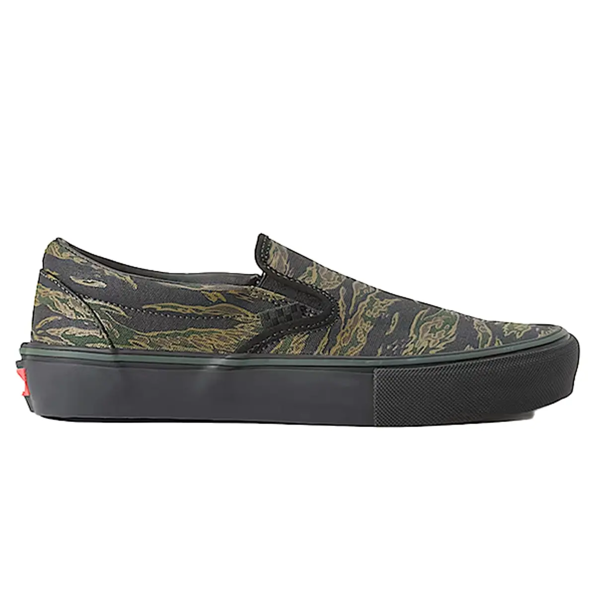 Vans Skate Slip On Tiger Camo Green/Black 1