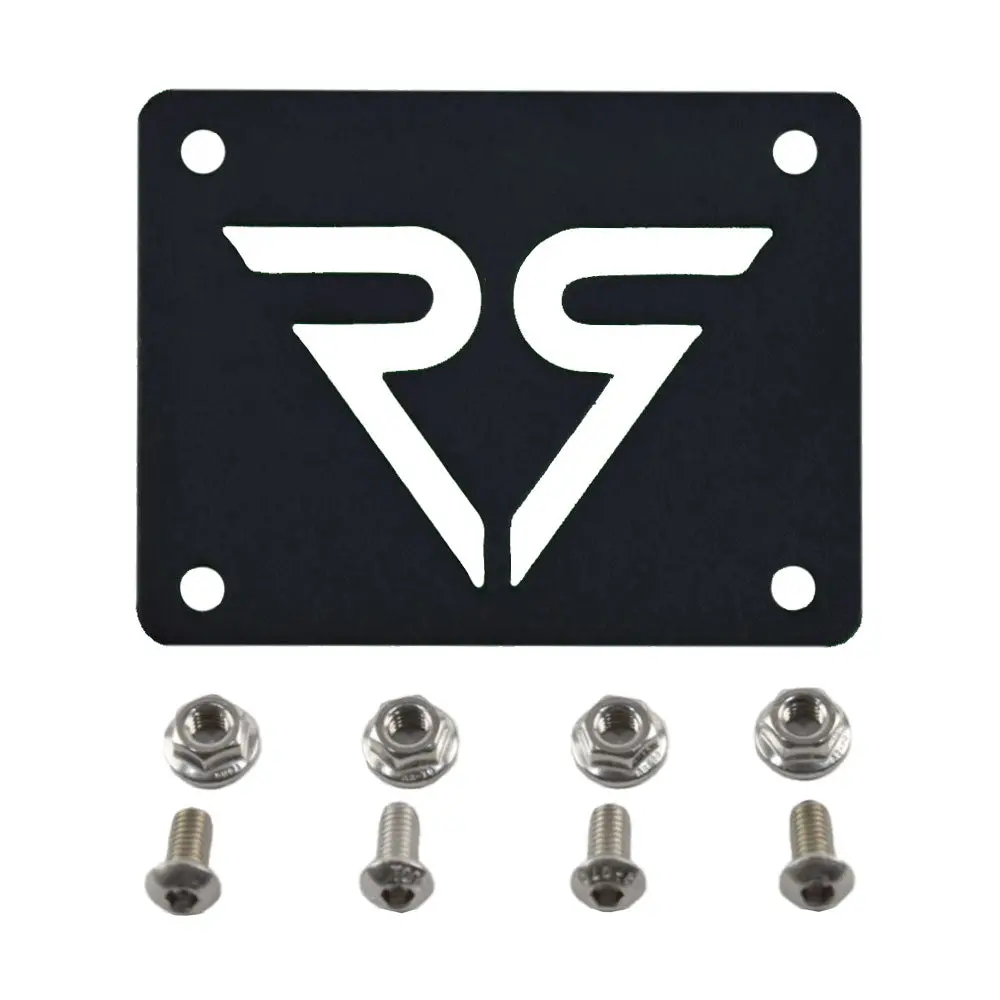 Front Warning Label Plate For 2014+ Honda Rancher, Foreman, Rubicon 1