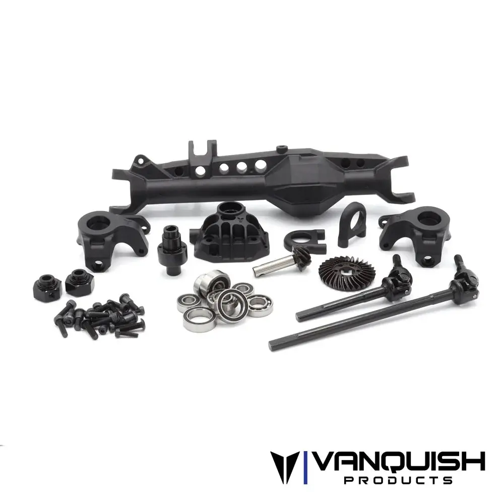 New Vanquish Products F10 Straight Front Axle Set 1