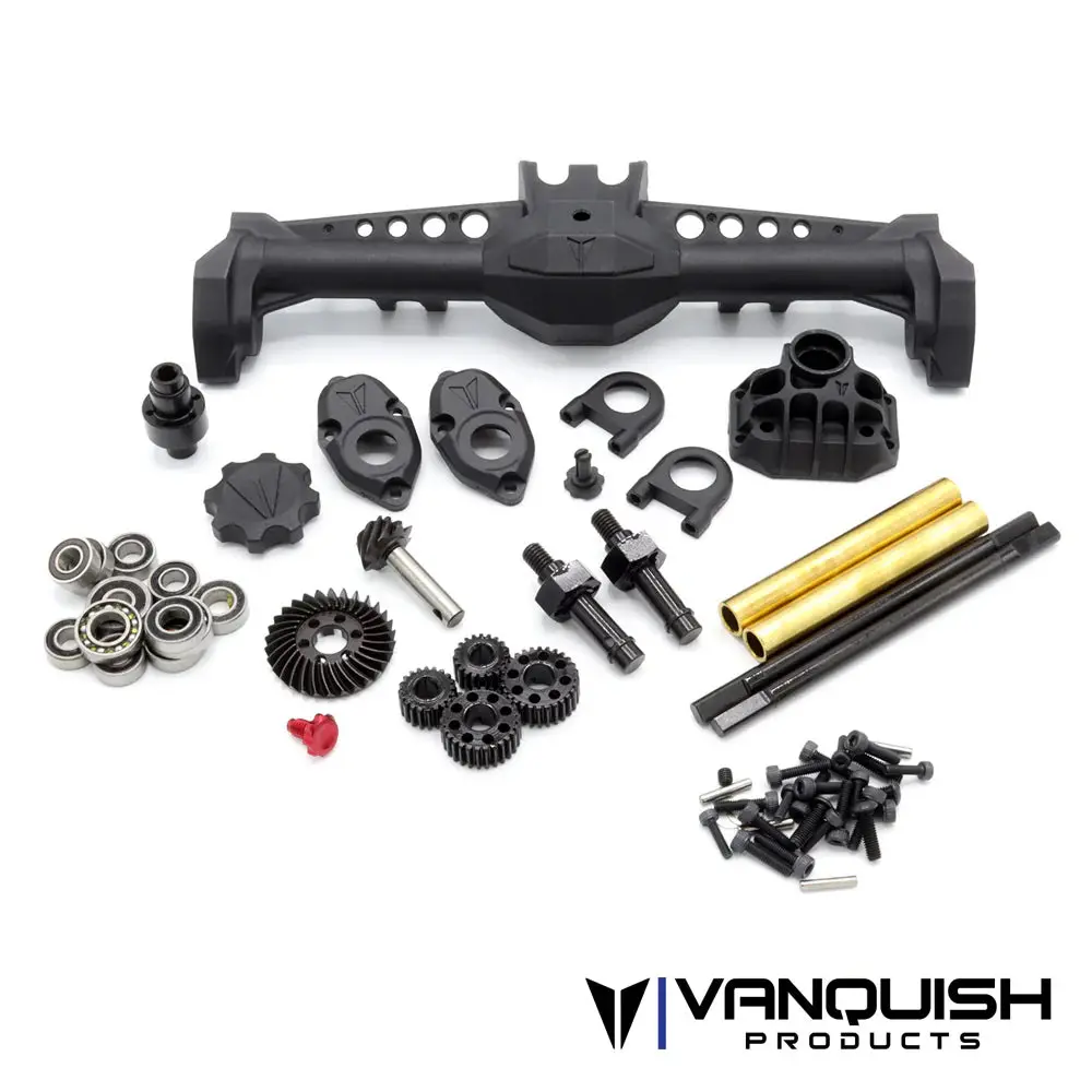 New Vanquish Products F10 Portal Rear Axle Set 1
