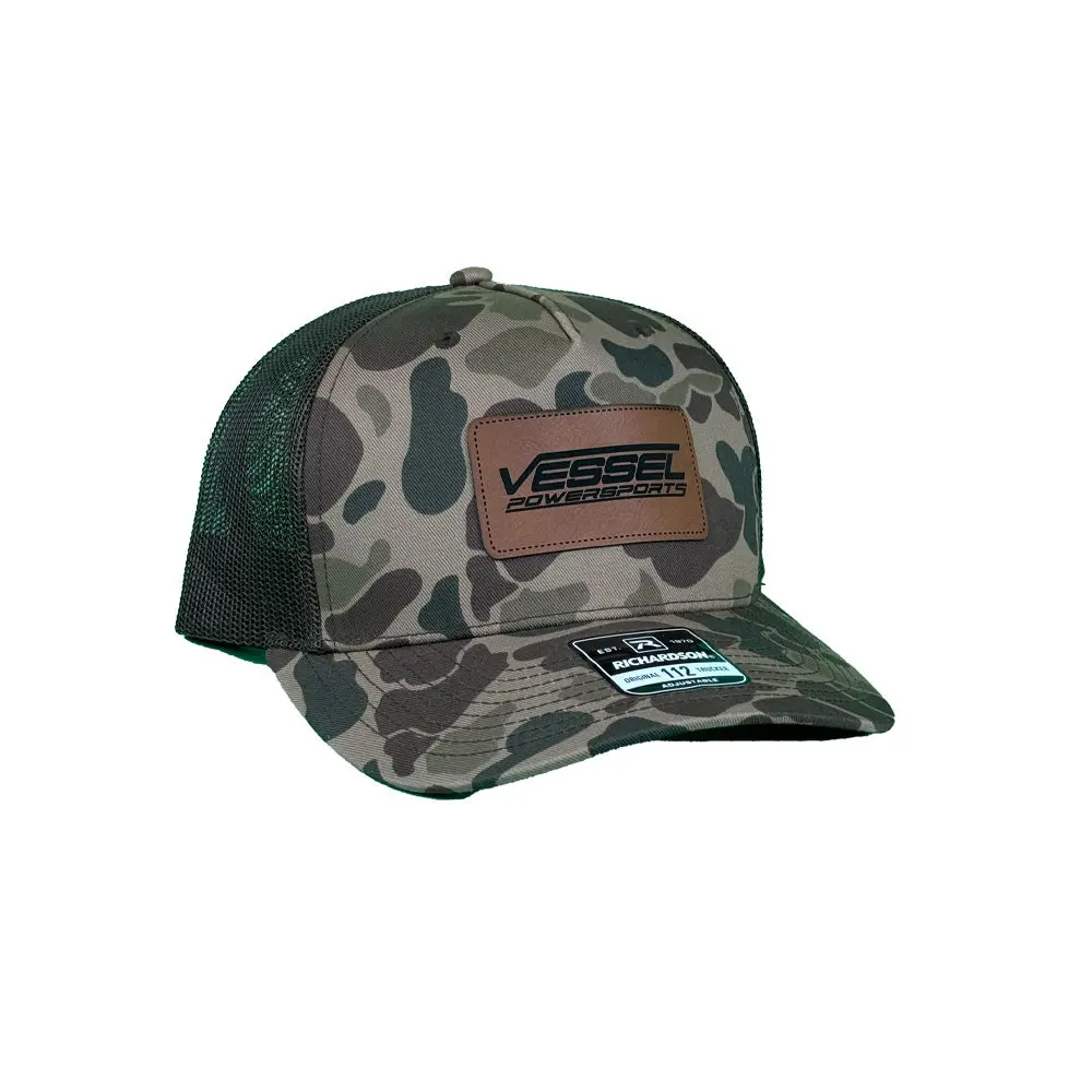 Vessel Leather Patch Richardson 112 Hat 1