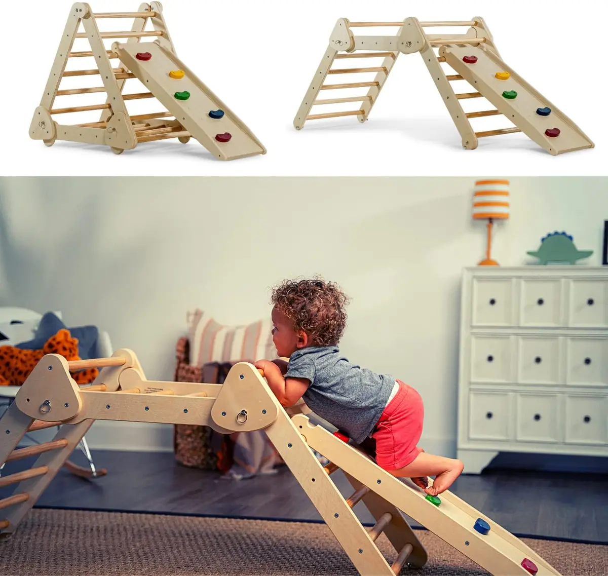 Triangle Ladder With Ramp 1