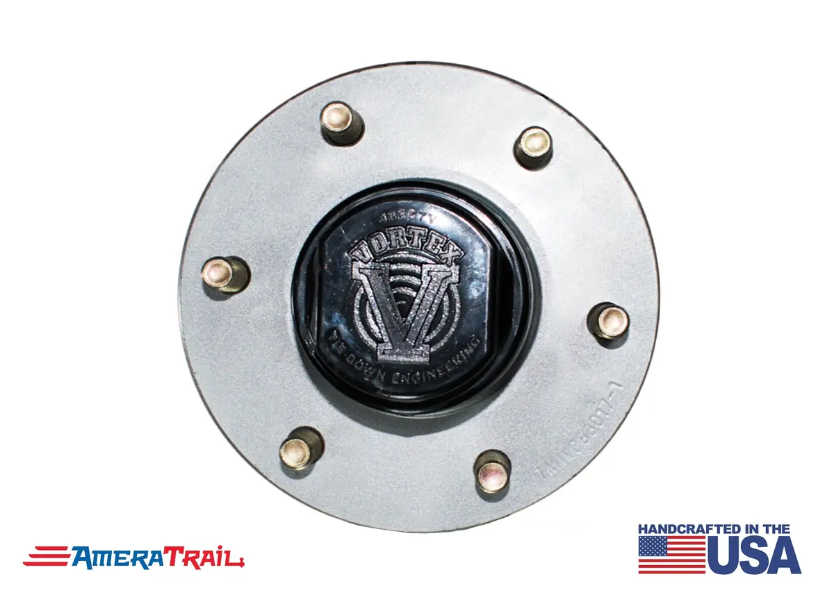 6 Lug Vortex Hub W/ 6 Year 100,000 Mile Warranty - Packed, Greased, And Ready To Roll - Available W/ Stainless Lug Nuts 1