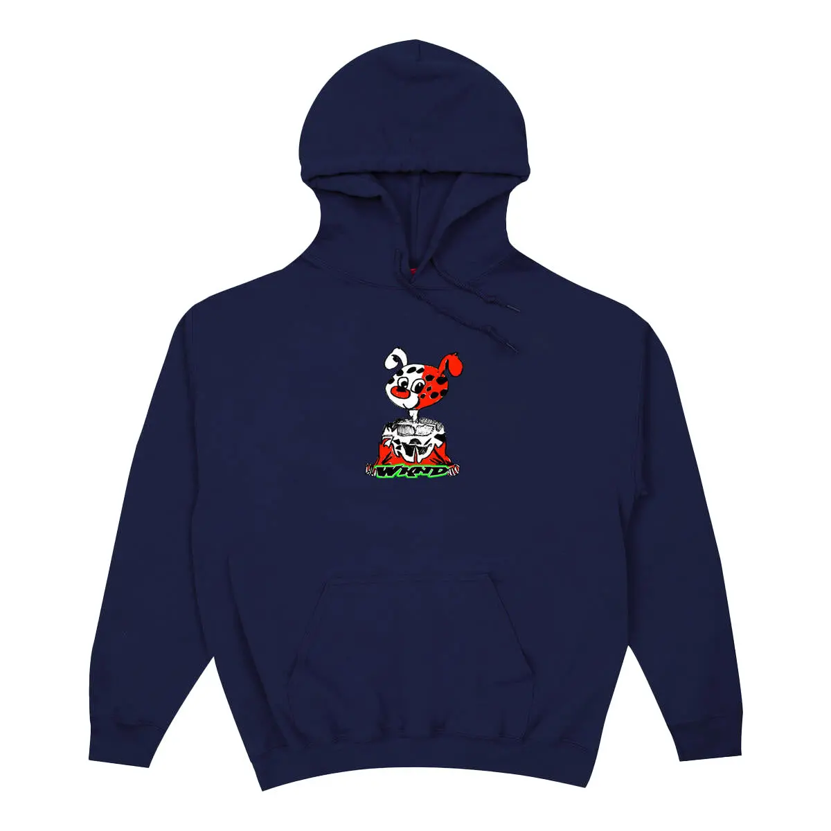 Wknd Rip Torn Hoodie Navy 1