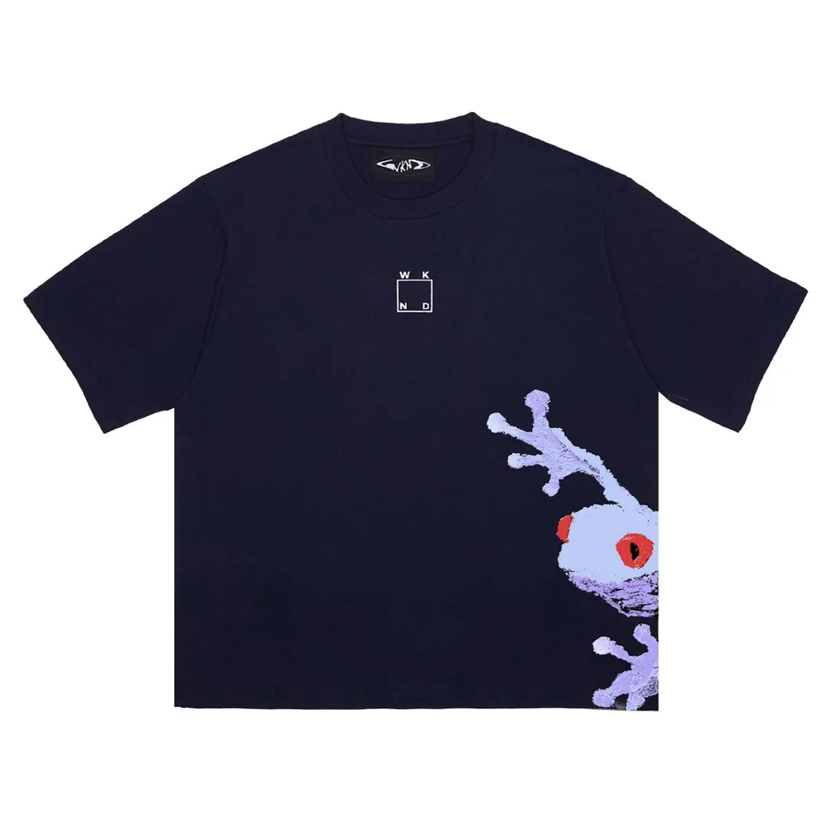Wknd Croaking Tee Navy 1