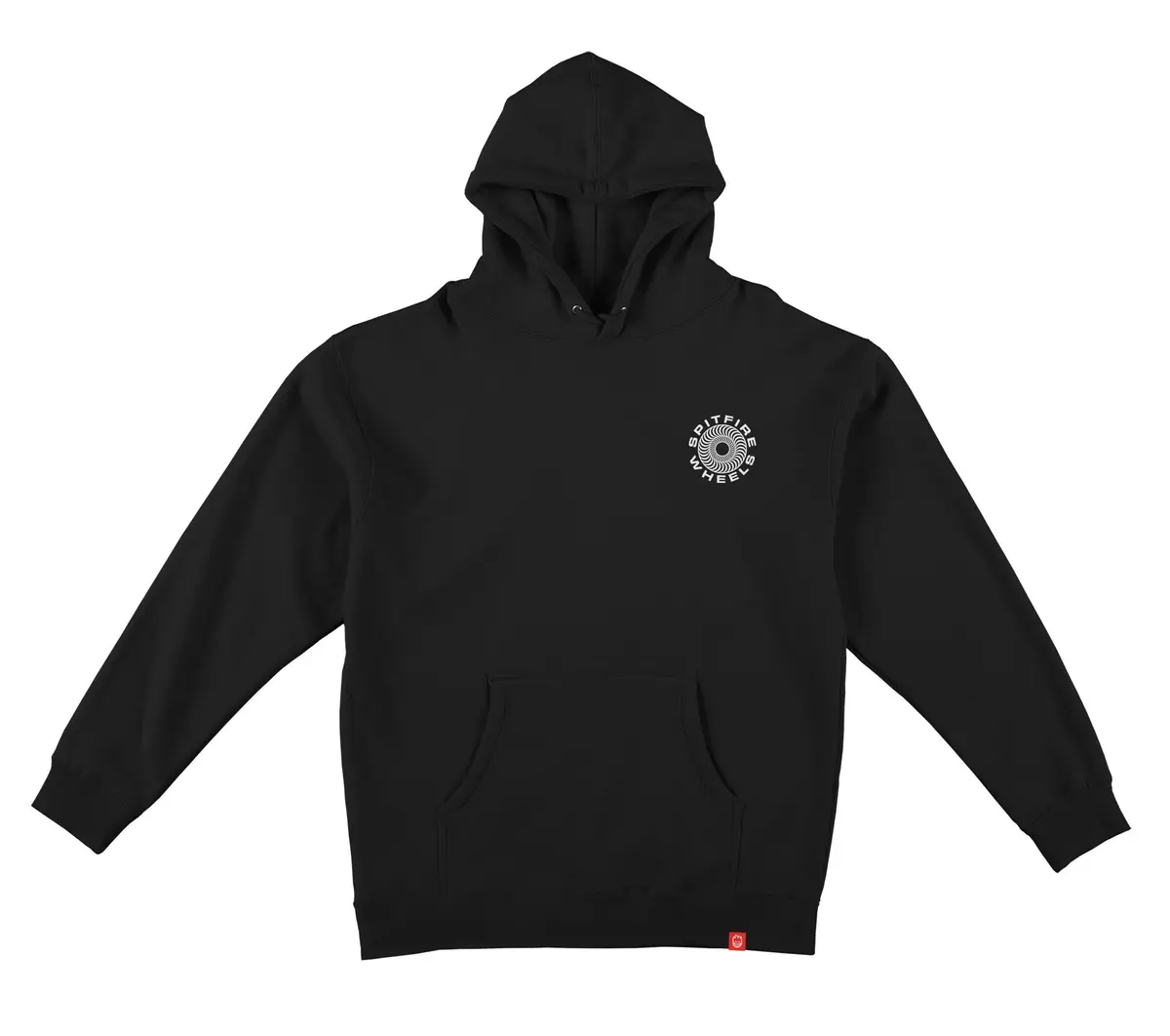 Spitfire Classic '87 Swirl Hooded Sweatshirt Black/White 1