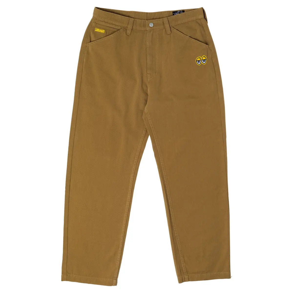 Krooked Eyes Twill Pant Khaki 1