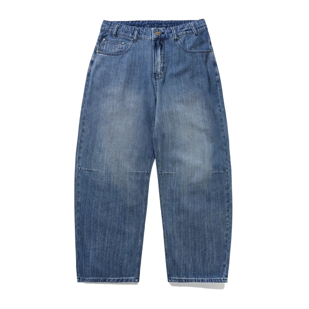 Butter Goods Wide Cut Denim Jeans Vertical Stripe 1