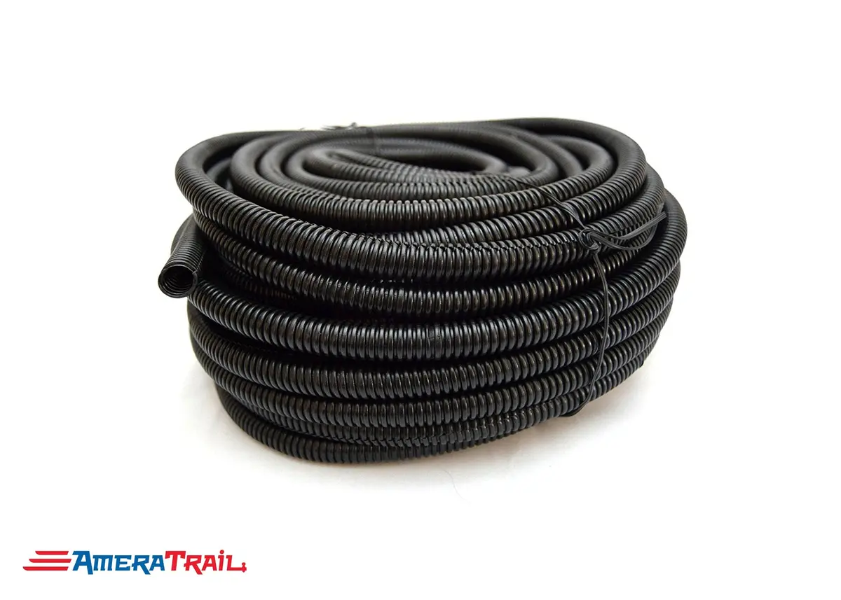 3/8" Wire Loom 100 Ft Spool 1