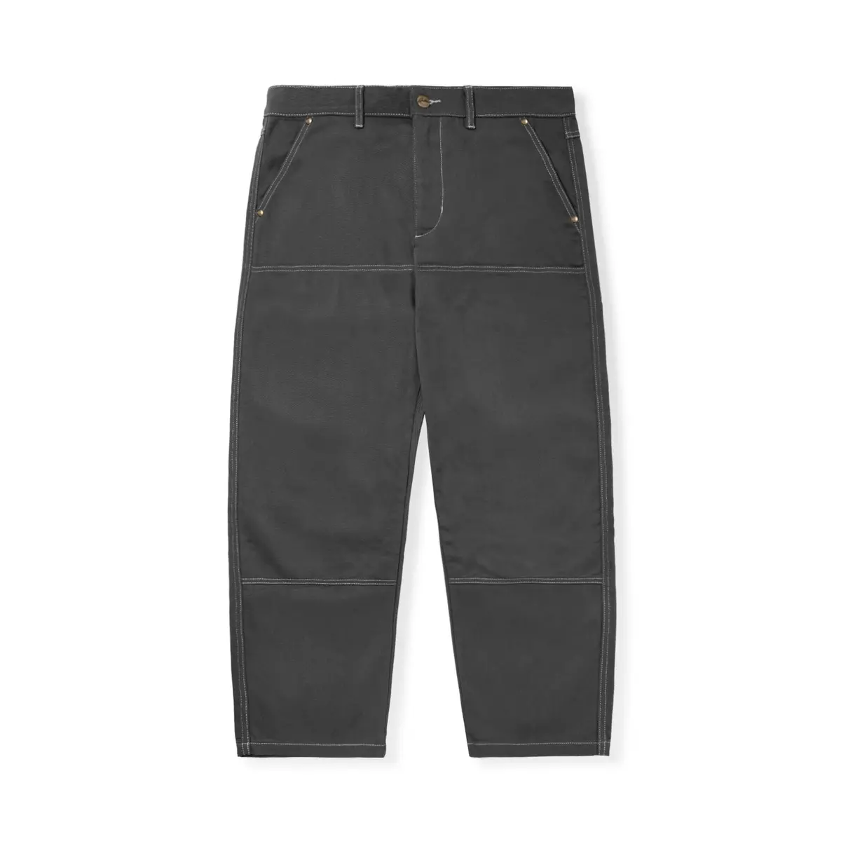 Butter Goods Work Double Knee Pants Charcoal 1