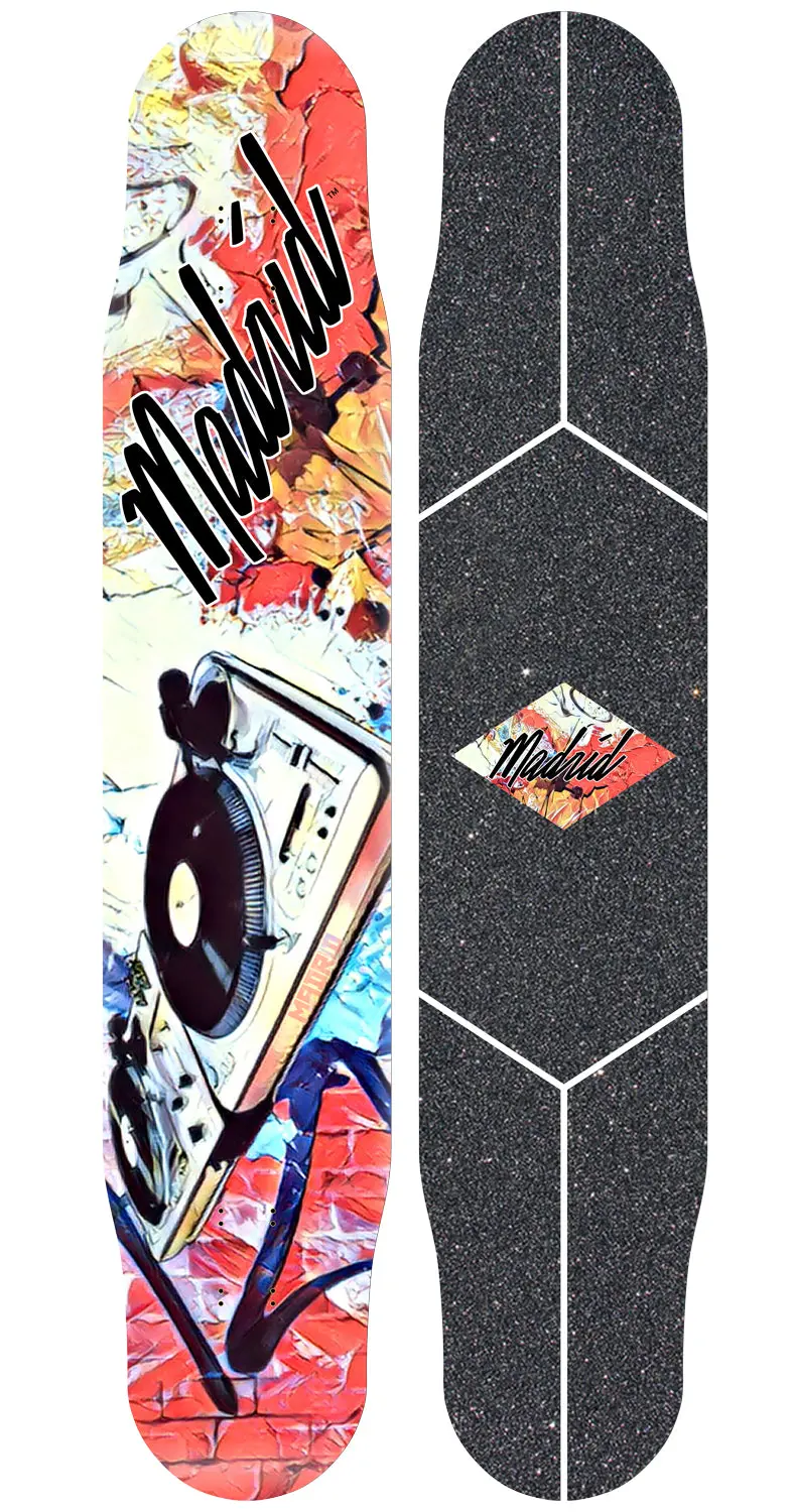 Fiberglass Longboard Carver 46" Turntable 1