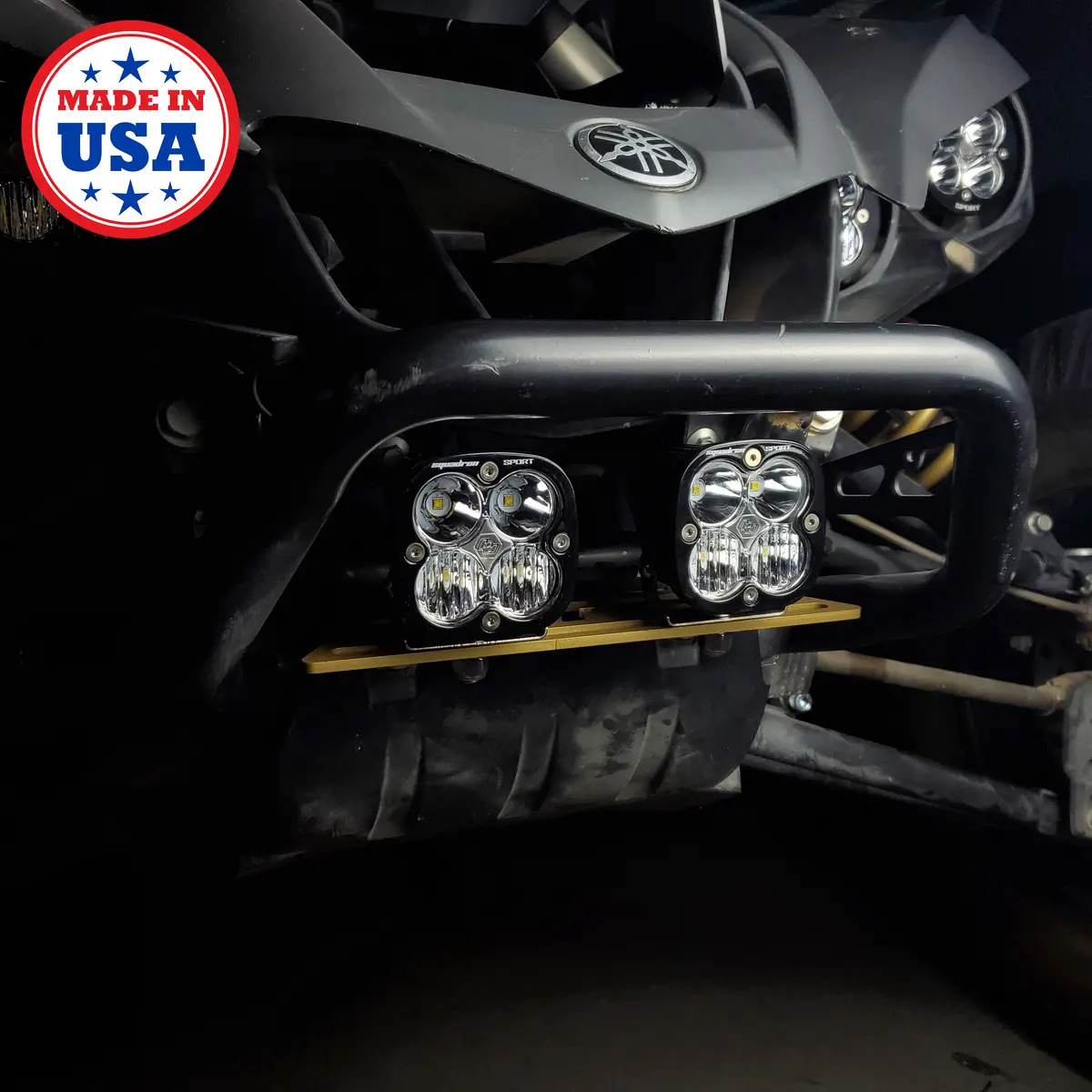 Yamaha Yxz Bumper Light Bracket 1