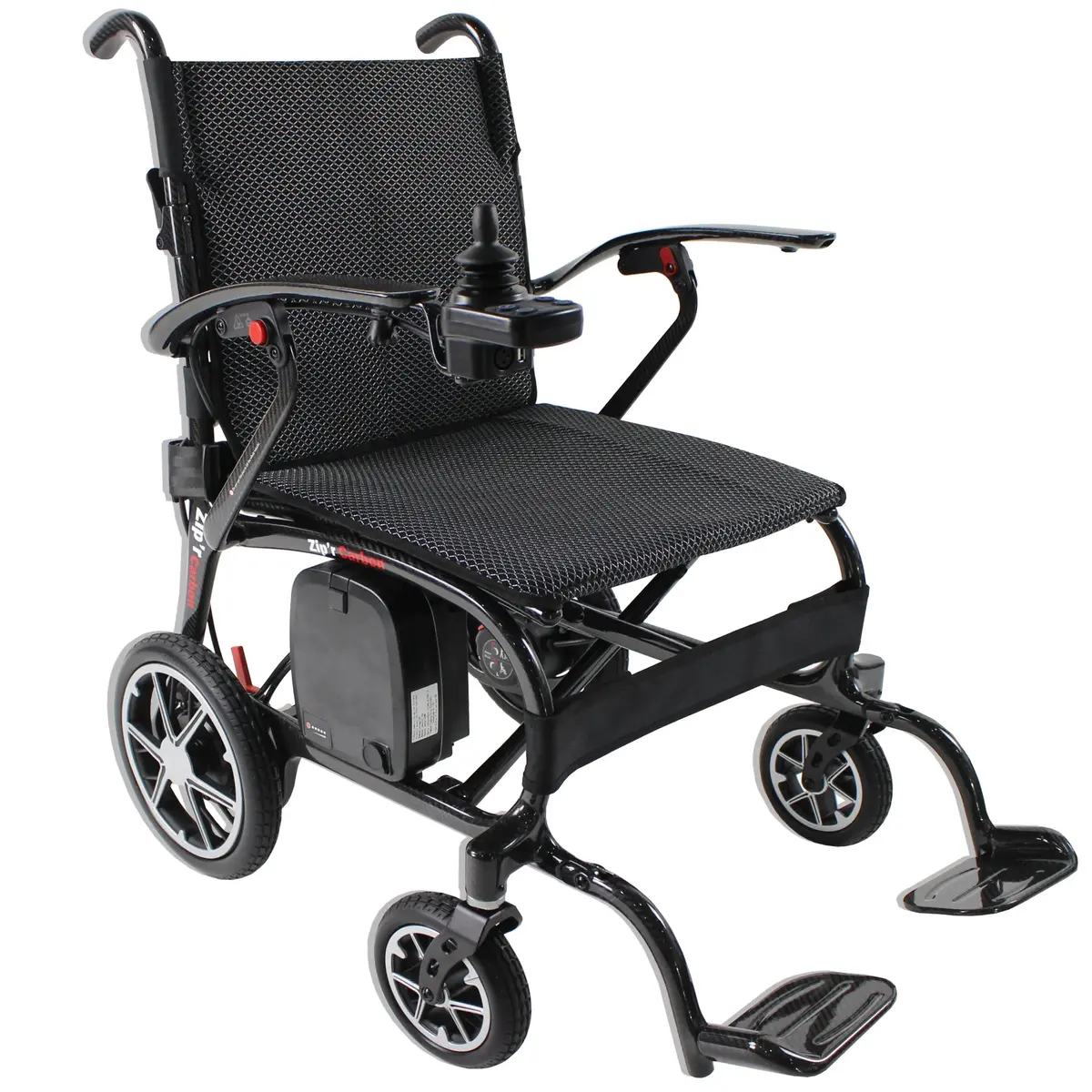 Zipr Carbon Fiber Power Electric Wheelchair | 28 Lbs, Tsa Approved, Folding 1