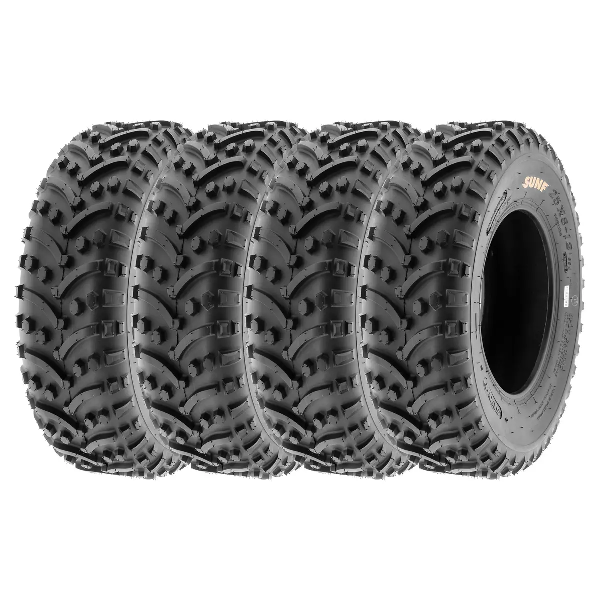 Sunf Atv Tire/Utv Tire All Terrain 6 Pr Tubeless A032 (Set Of 4) 1