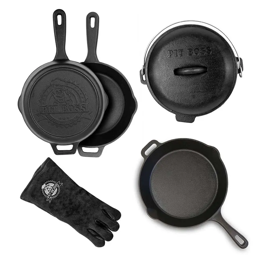 6-Piece Cast Iron Starter Kit 1