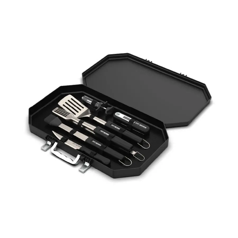 6 Piece Barbecue Toolset With Case 1