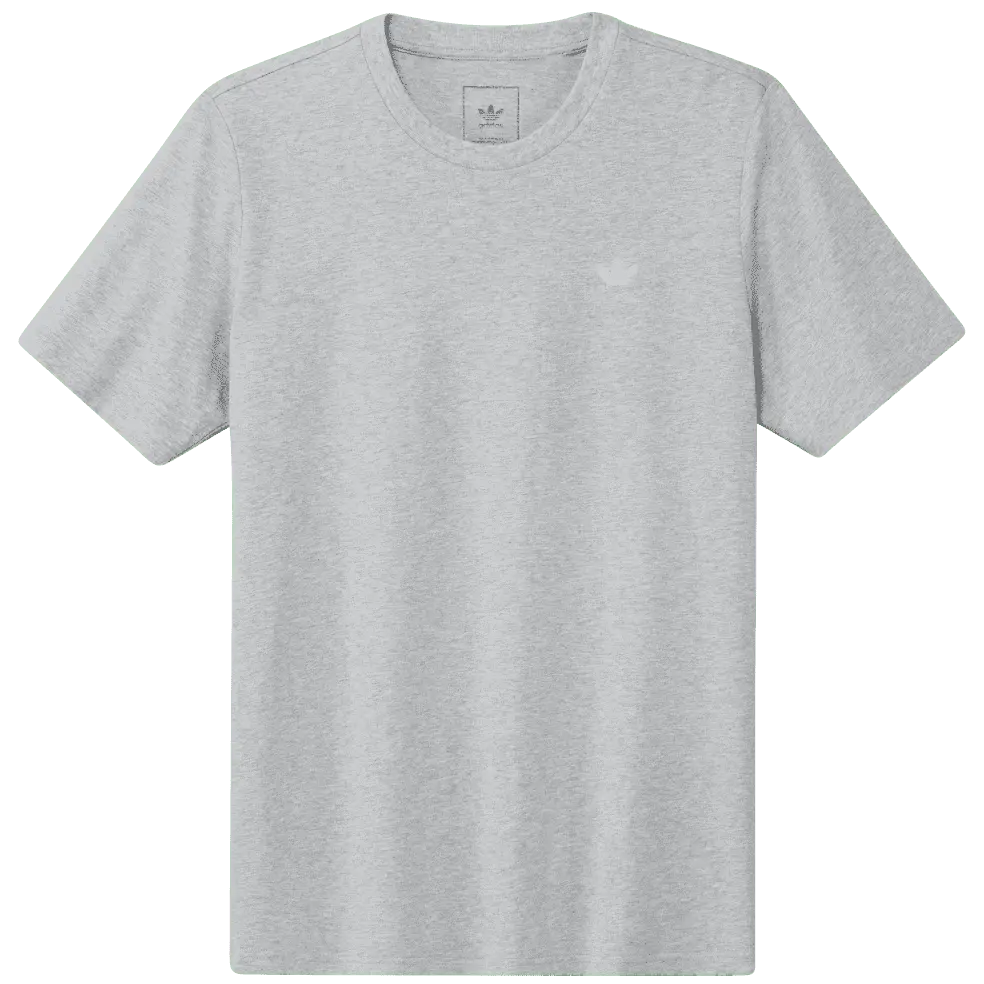 Adidas 4.0 Logo Tee Medium Grey Heather 1