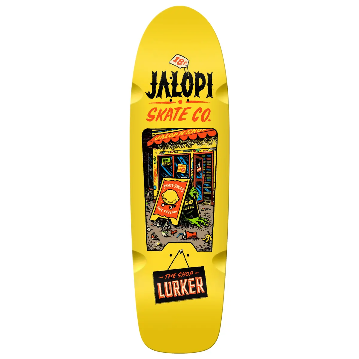 Antihero Jalopi Lurkers Ssd Shaped Deck 9.1" 1