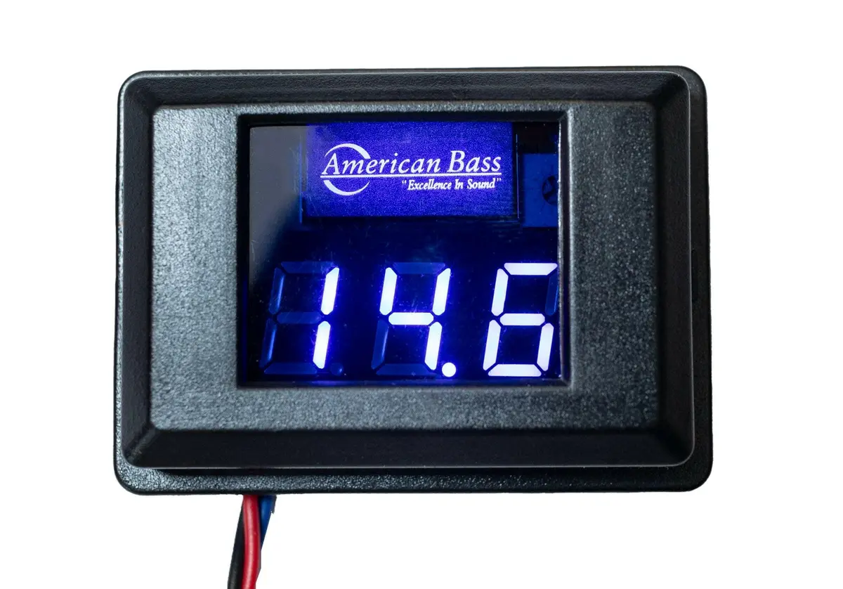 American Bass Digital Voltage Monitor 1