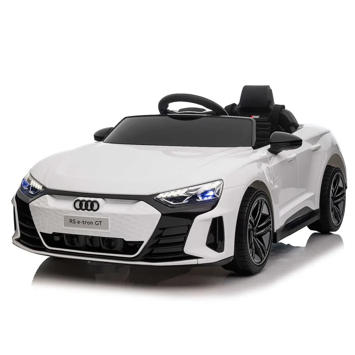 Audi Rs E-Tron Gt Licensed Ride On Car, 6V Battery Powered Electric Car With Remote Control, Suspension Wheels, Soft Start, Music, Headlights 1