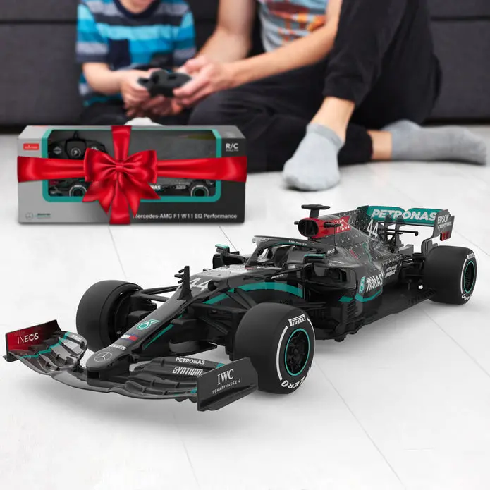 Mercedes-Benz F1 W11 Eq Performance 1/18 Scale Licensed Remote Control Toy Car, Official F1 Merchandise By Rastar 1