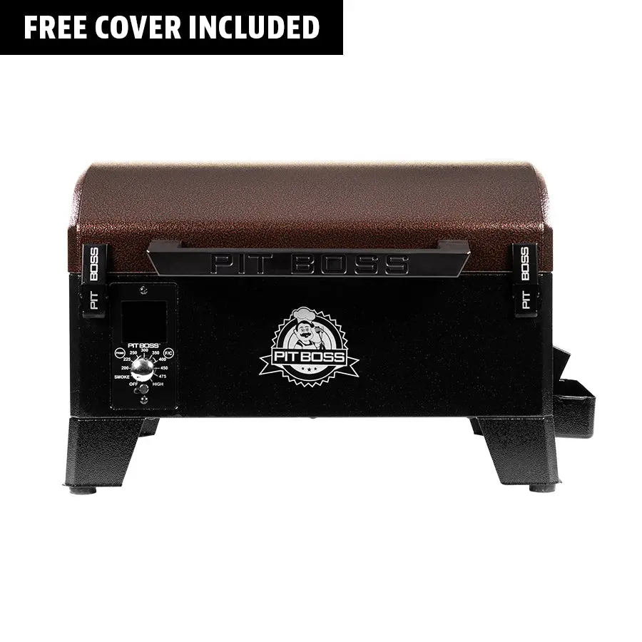 Portable Tabletop Wood Pellet Grill - Pb150pps, Mahogany 1