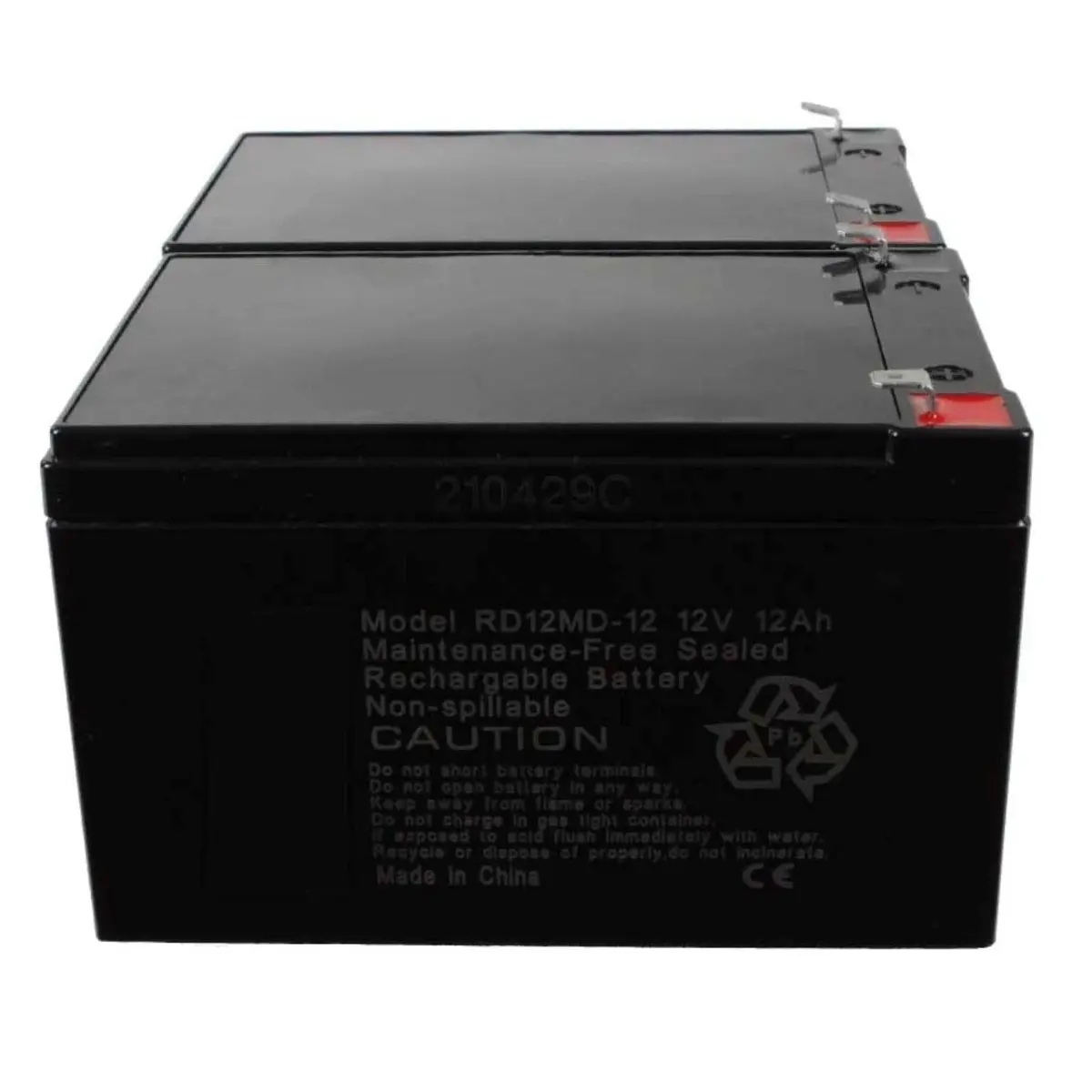 Batteries For Zip'r Traveler, Xtra, & Roo Mobility Scooters-Tsa Approved 1