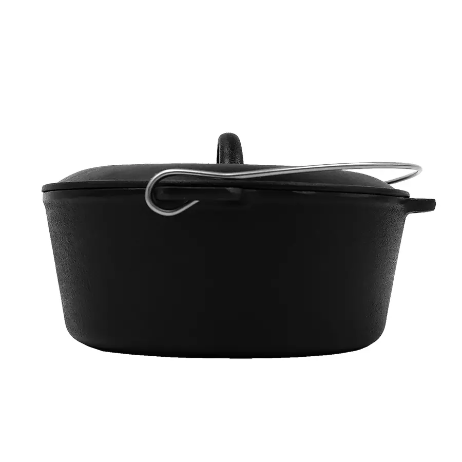 12In Cast Iron Camp Oven 1
