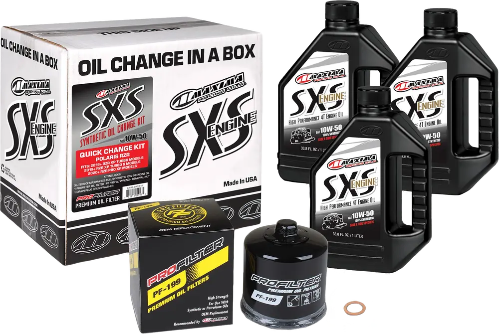Maxima 2019+ Rzr Turbo Oil Change Kit 1