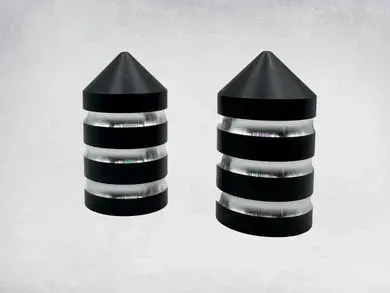 Marshin Whips Billet Magnet Base Caps 1