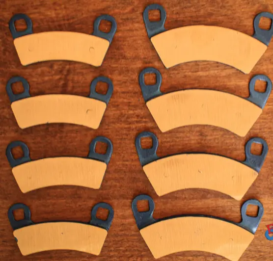 Extreme Brass Brake Pads 2018-2023 Polaris Ranger 1000 Xp Excludes Crew Models. 1