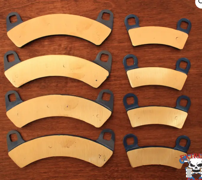 Extreme Brass Brake Pads 2020-2023 Polaris General Xp All Models 1