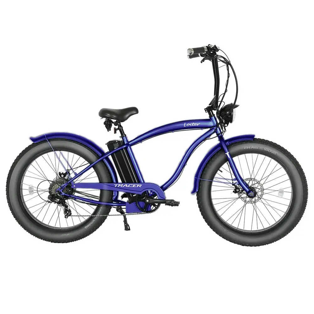 Tracer Loiter 26" 48V 800W Cruiser E-Bike 1