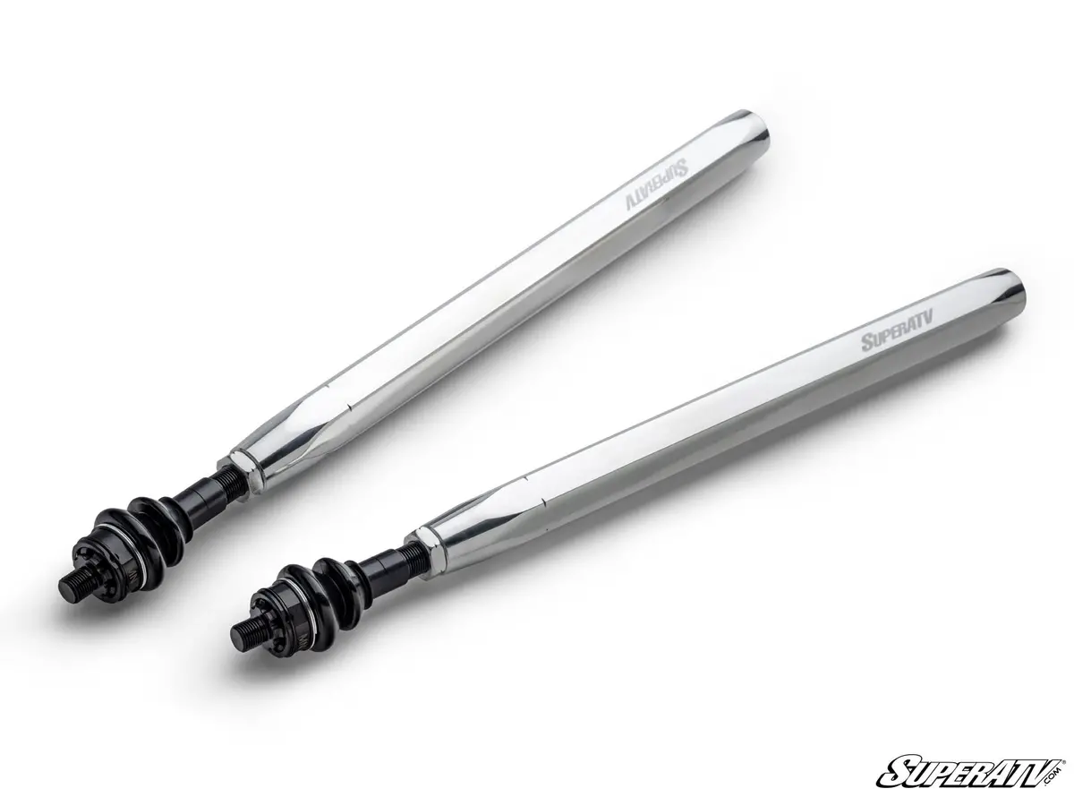 Superatv Can-Am Maverick R Billet Hex Tie Rods 1