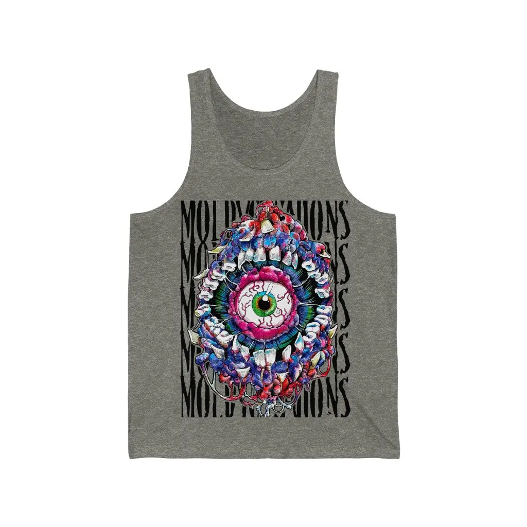 Unisex Jersey Tank Black Font 2