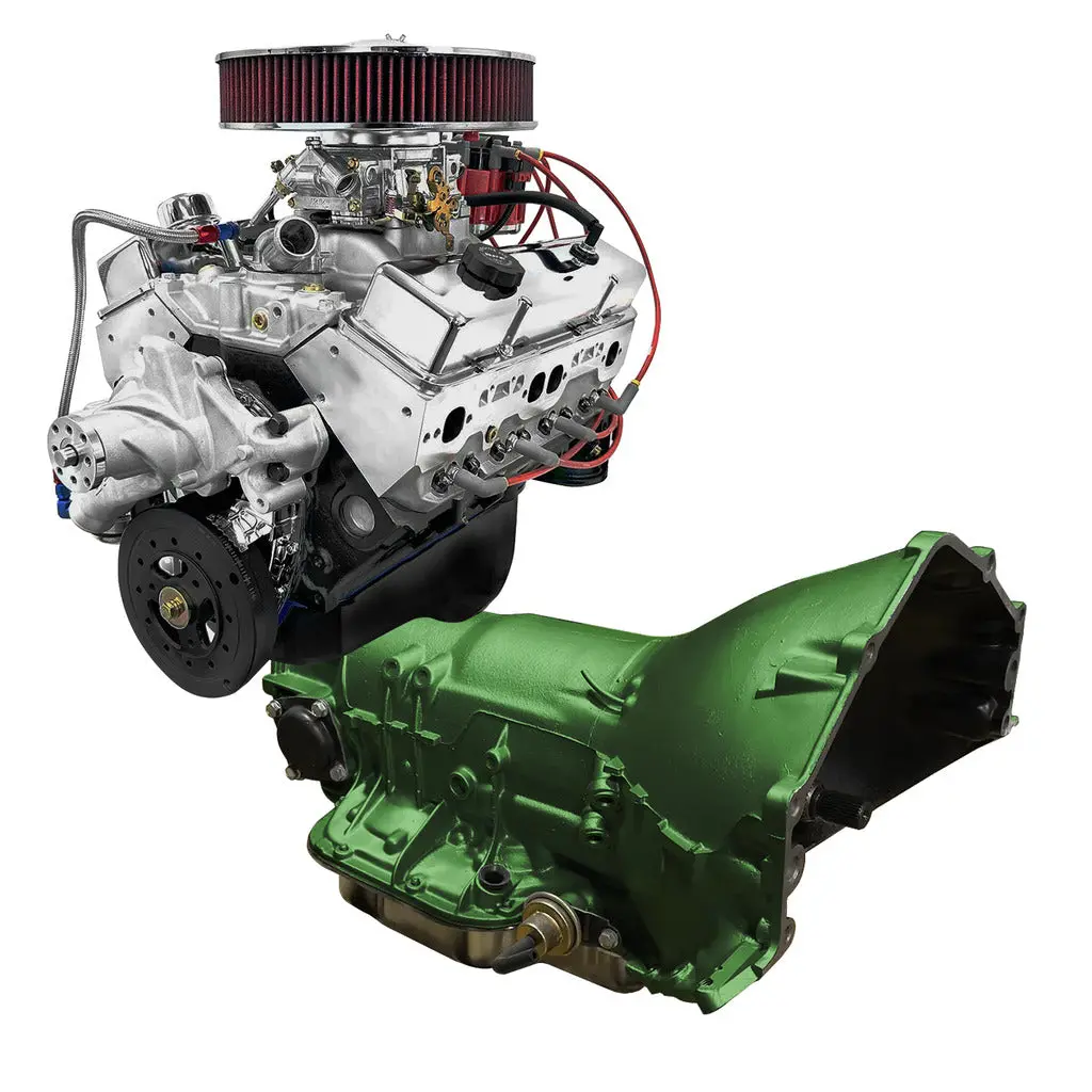 Chevy 383 Engine & Sportmonster Th400 Transmission Powertrain Package 1