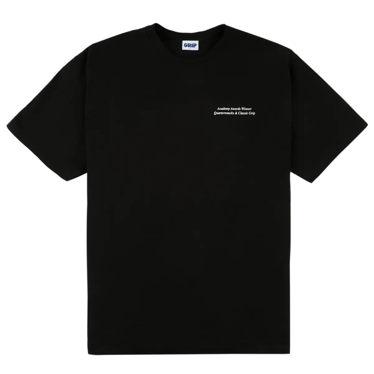 Quartersnacks X Classic Grip Winner Tee Black 1