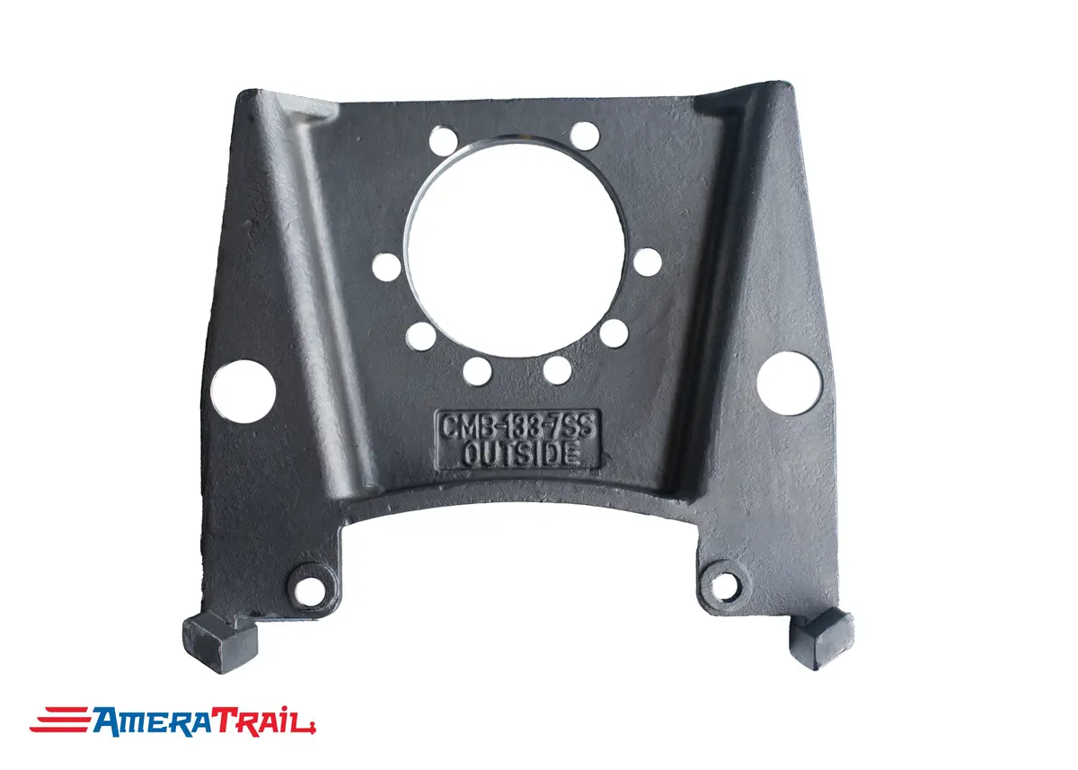 One ﻿Caliper Mounting Bracket Stainless Steel, 8 Lug 7K 1