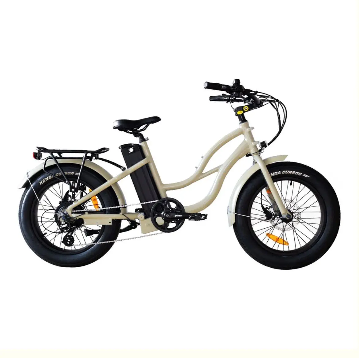 Coastal Cruiser Step Thru Mini 20X4 - 52V Beach Cruiser Electric Bike 6