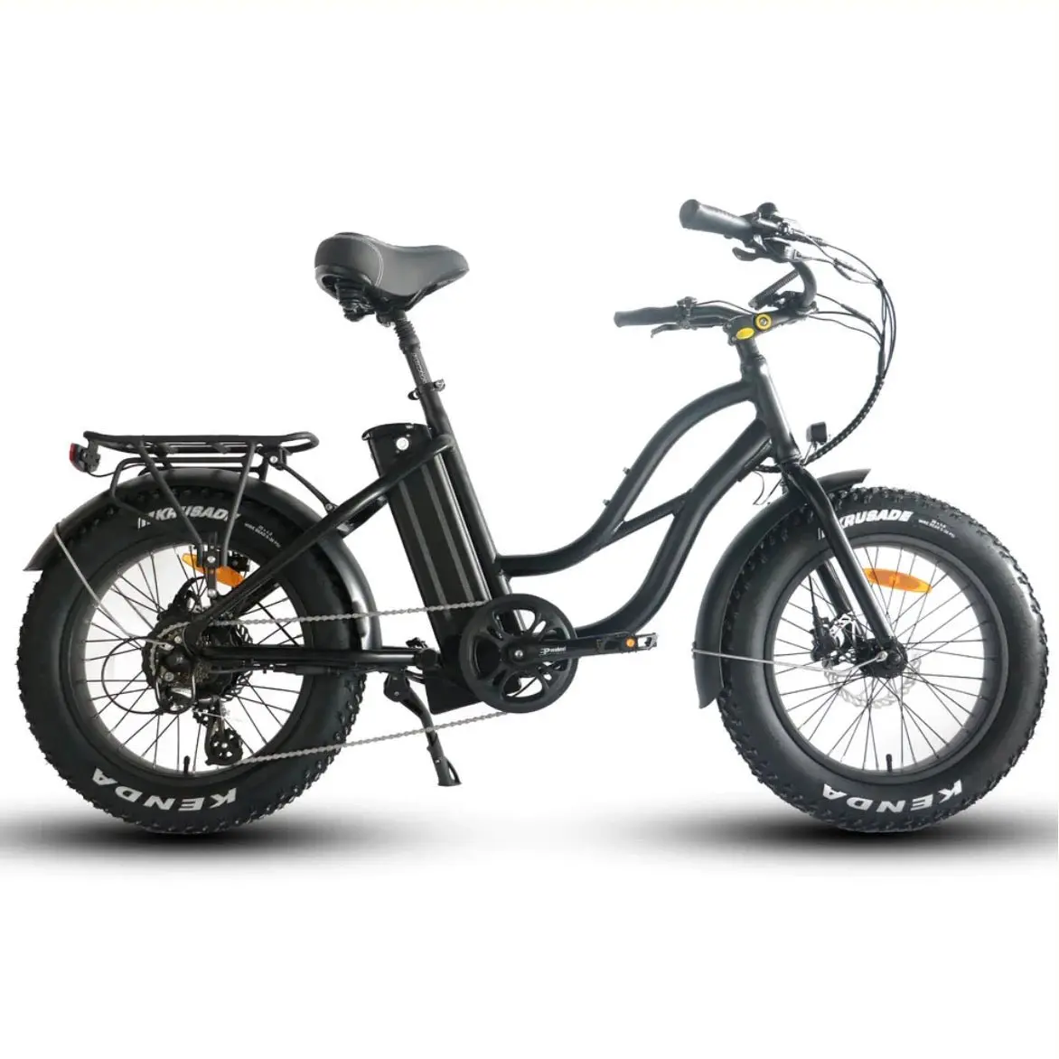 Coastal Cruiser Step Thru Mini 20X4 - 52V Beach Cruiser Electric Bike 2