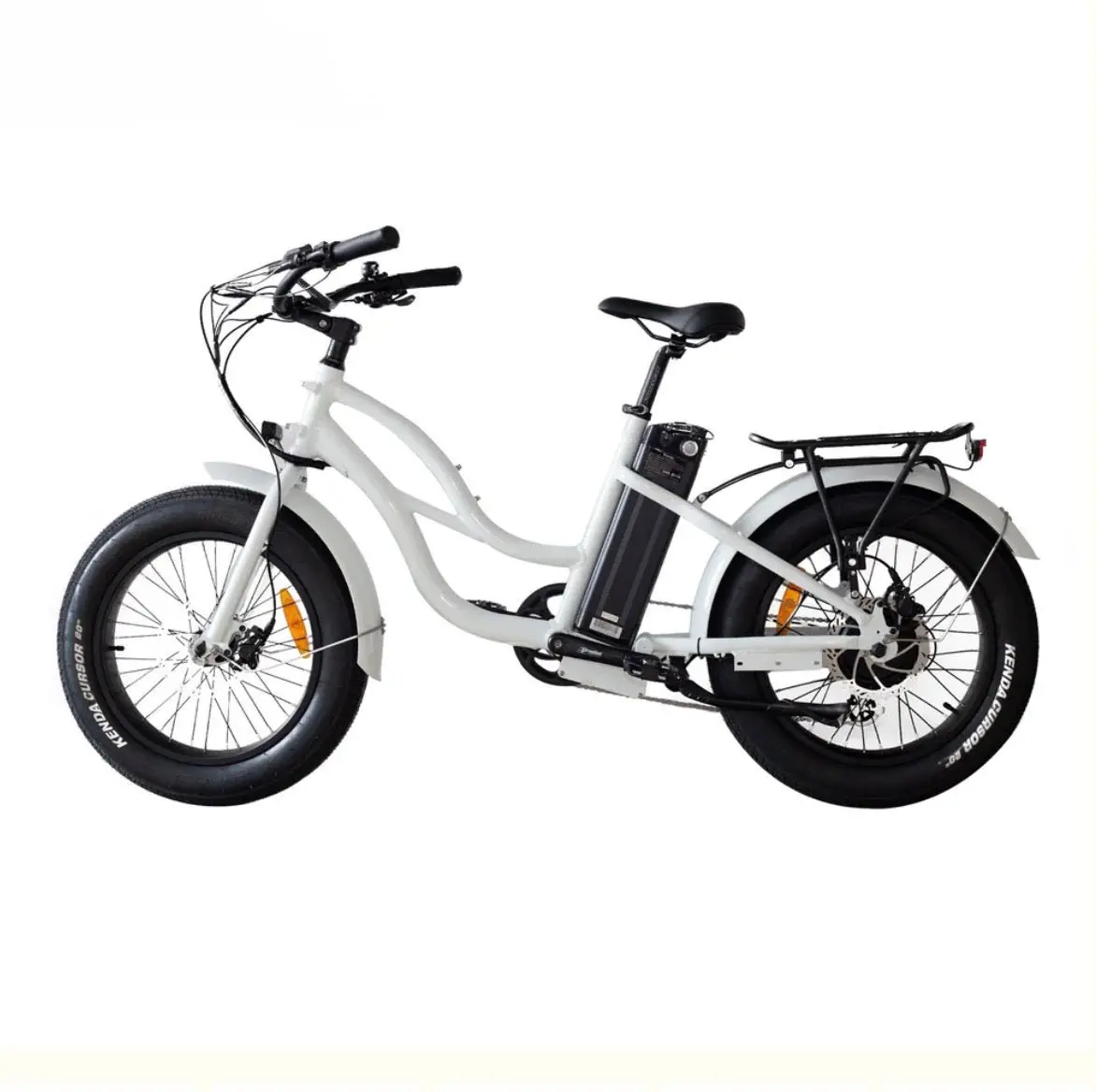 Coastal Cruiser Step Thru Mini 20X4 - 52V Beach Cruiser Electric Bike 4