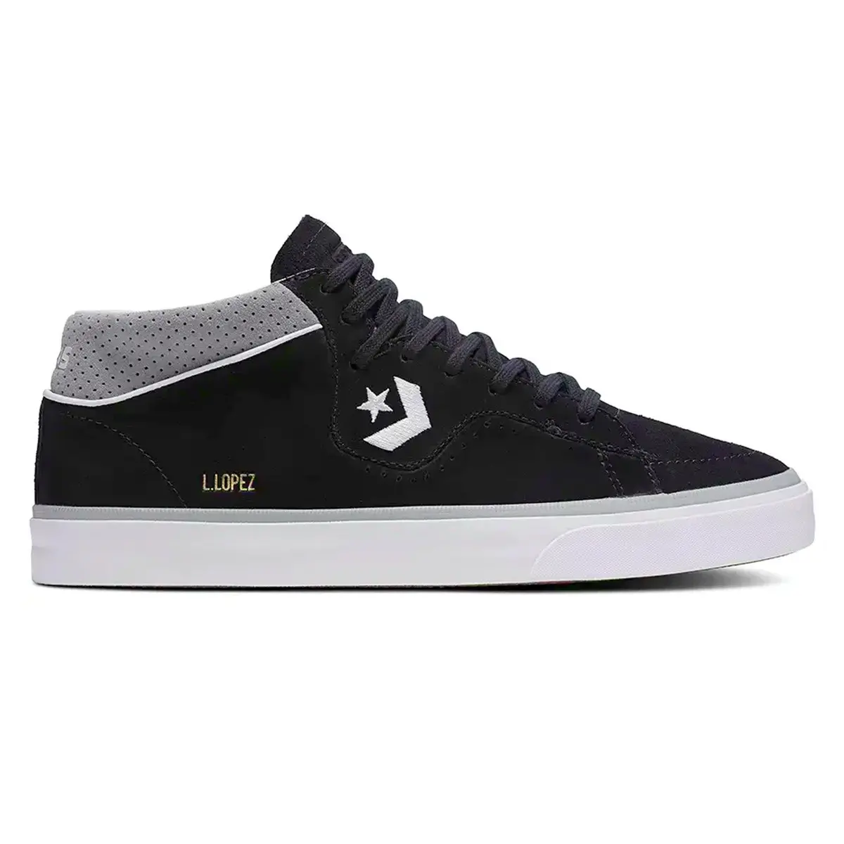 Converse Cons Louie Lopez Pro Mid Black/Ash Stone 1