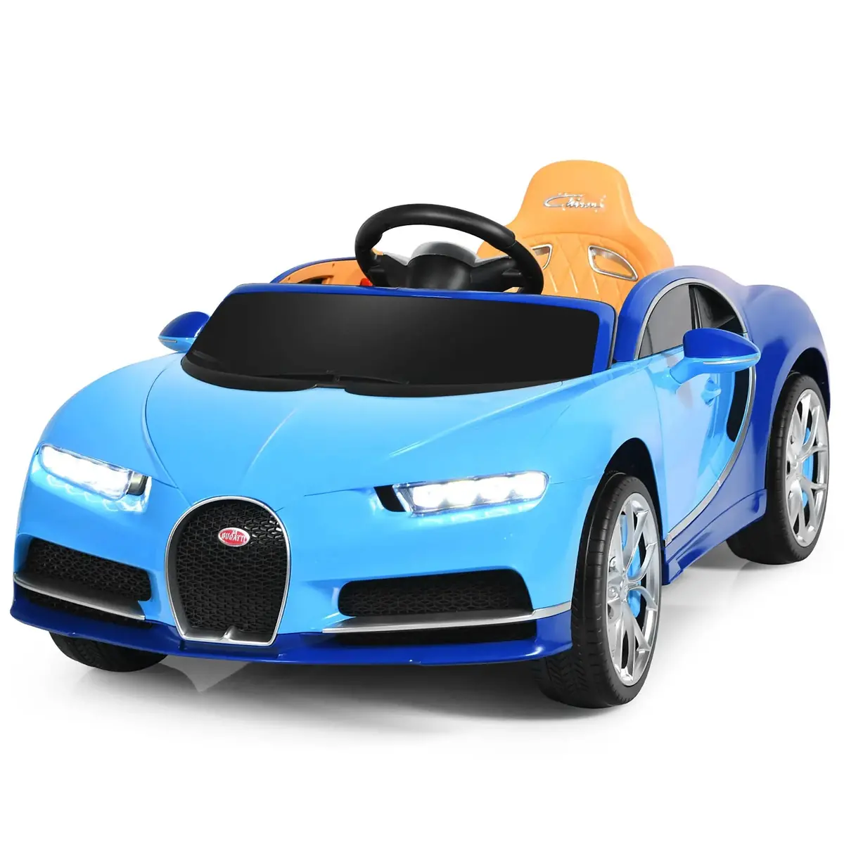 12V Licensed Bugatti Chiron Kids Ride On Car Ride On - Kid On Wheelz 1